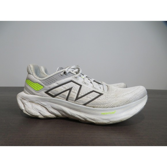 New Balance Fresh Foam 1080v13 Shoes Mens 10 Gray Running Sneakers M1080R12